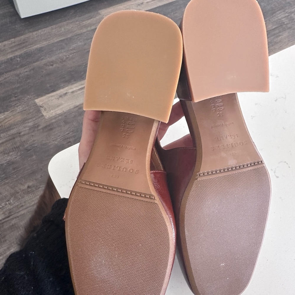 Sezane Paula Babies Polished Camel - Size 4 - Picture 4 of 7